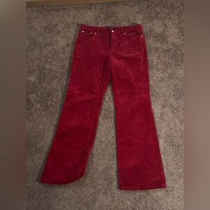 Red Corduroy Pants
